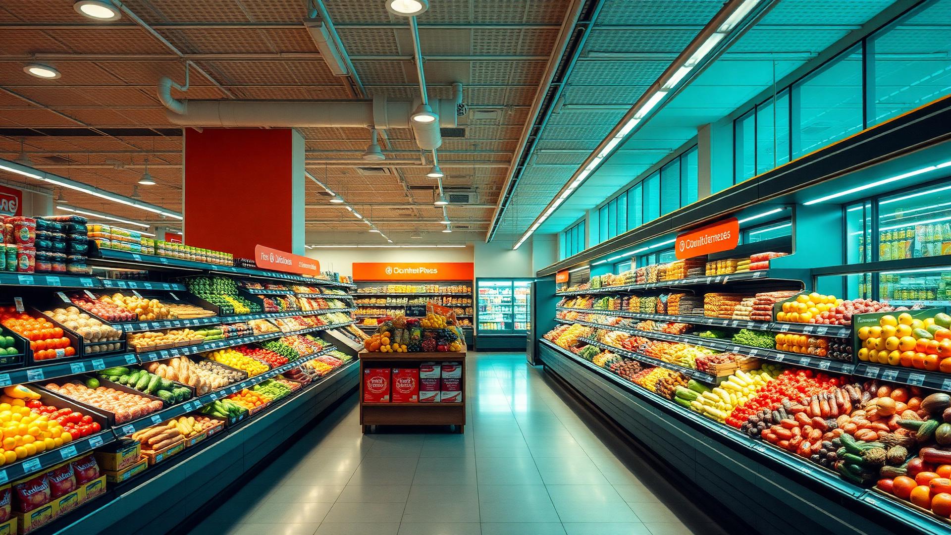 FESCO supermarket interior